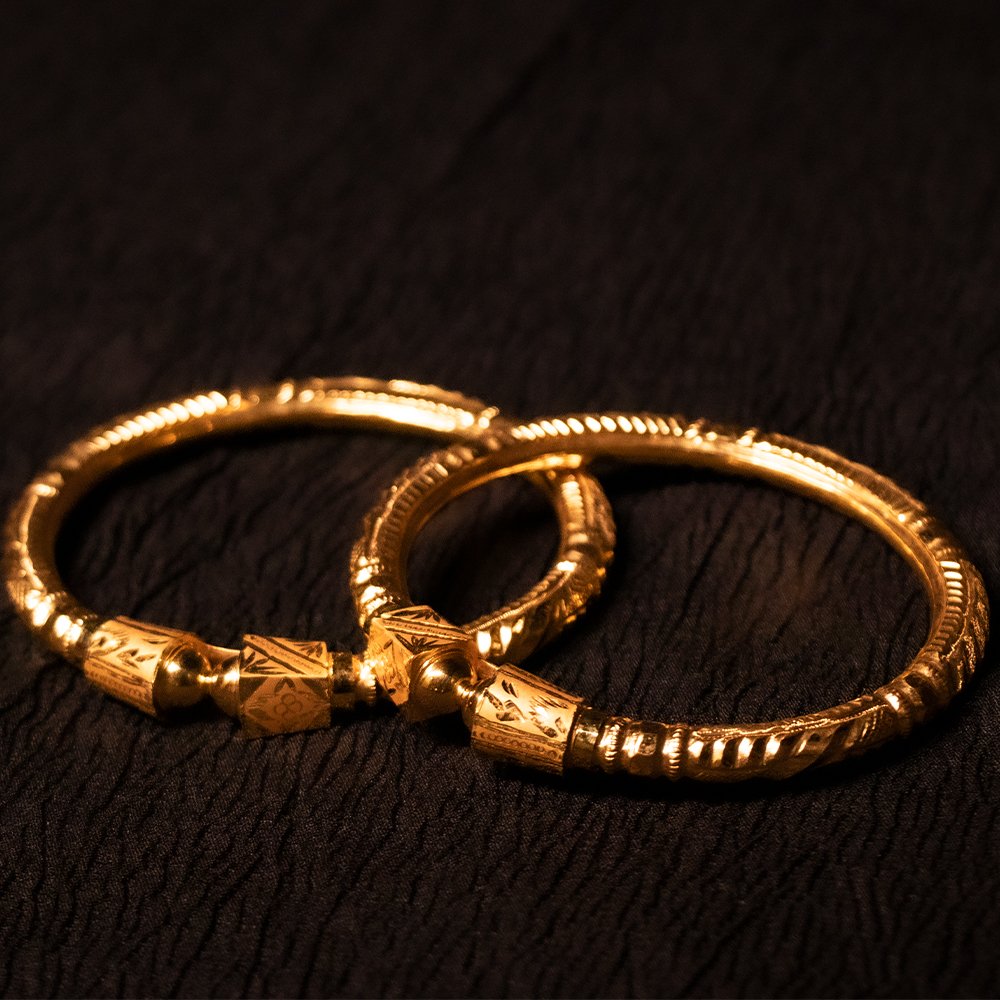 Gold Bangles 4