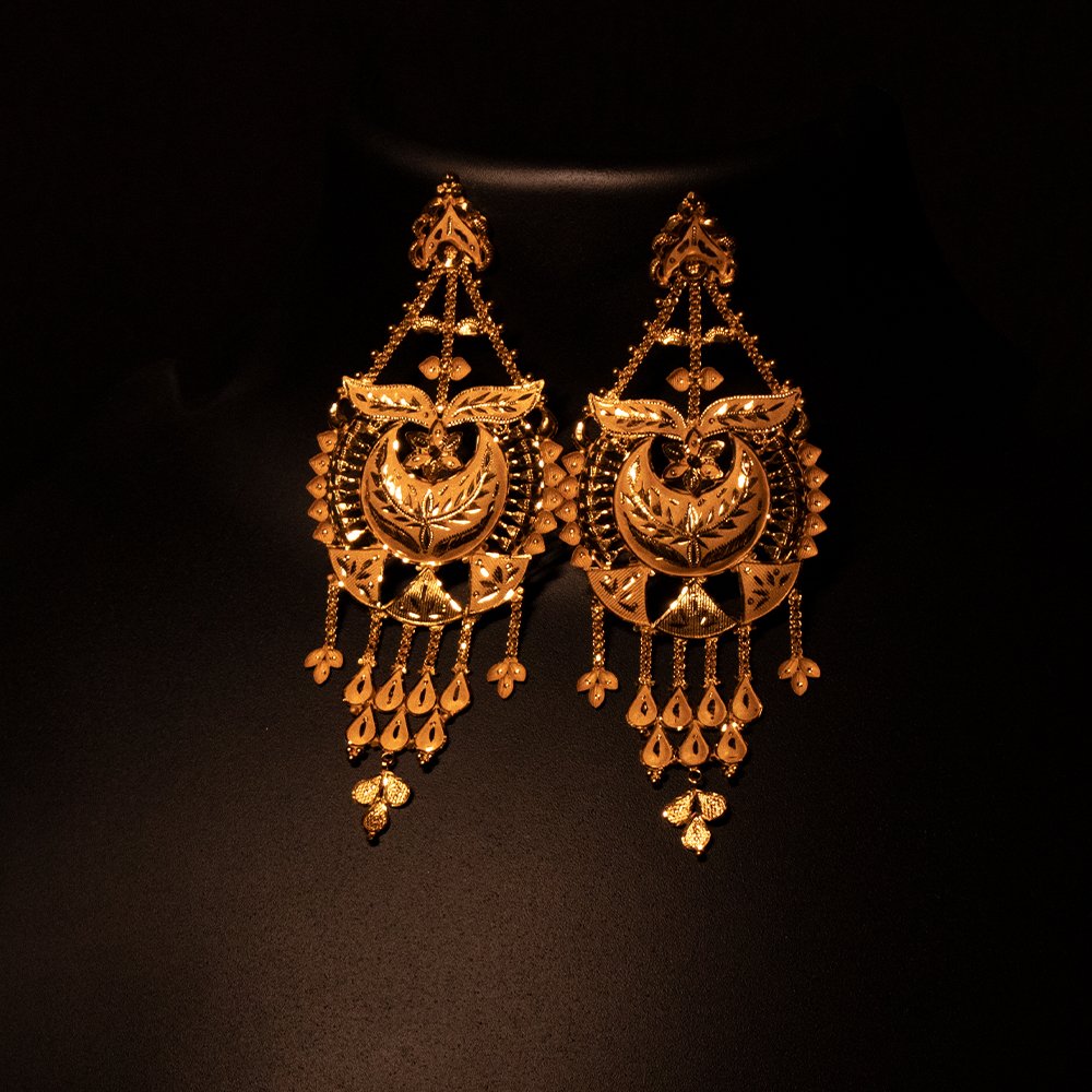 Gold Earrings 2