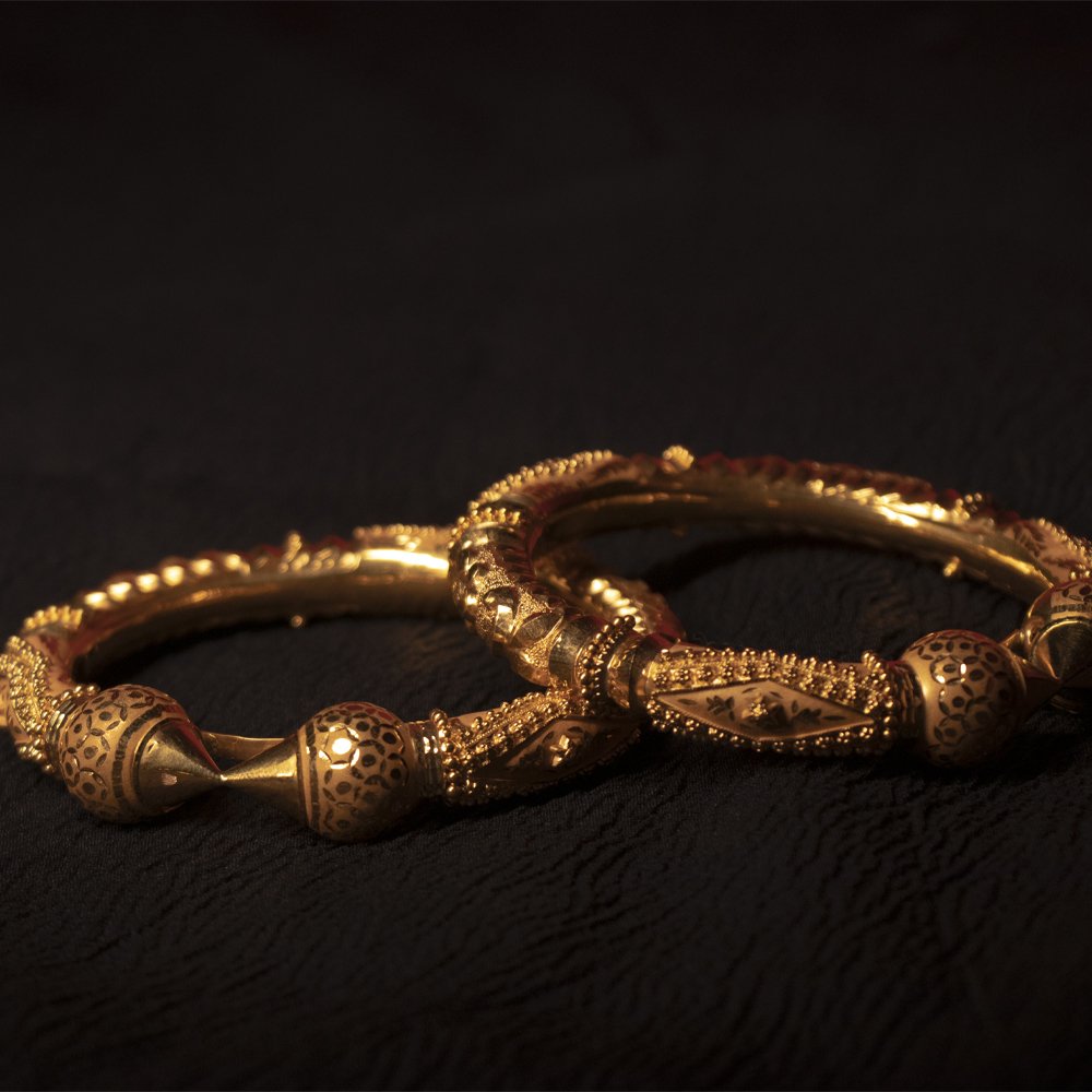 Gold Bangles 1