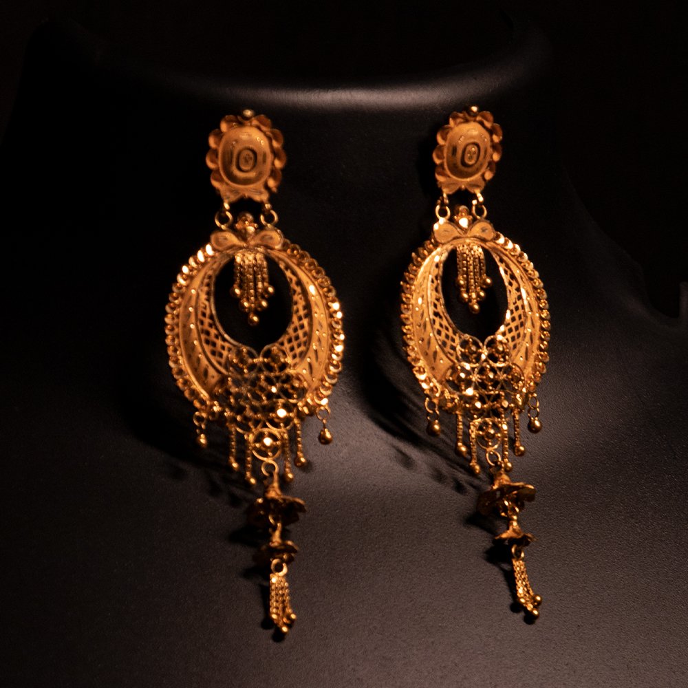 Gold Earrings 4