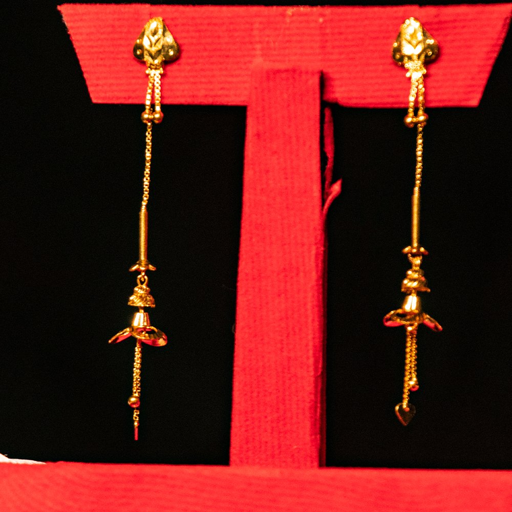 Gold Earrings 10