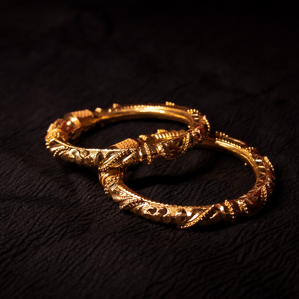 Gold Bangles 3