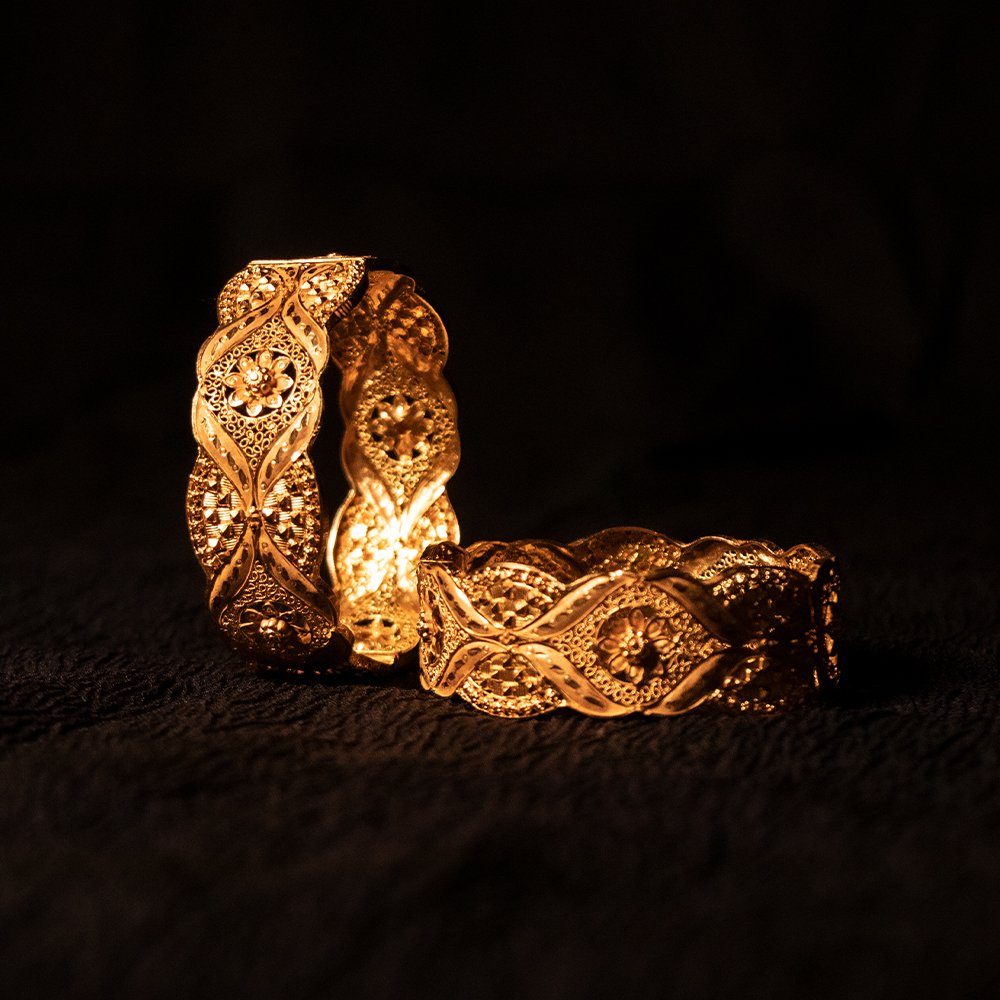 Gold Bangles 8