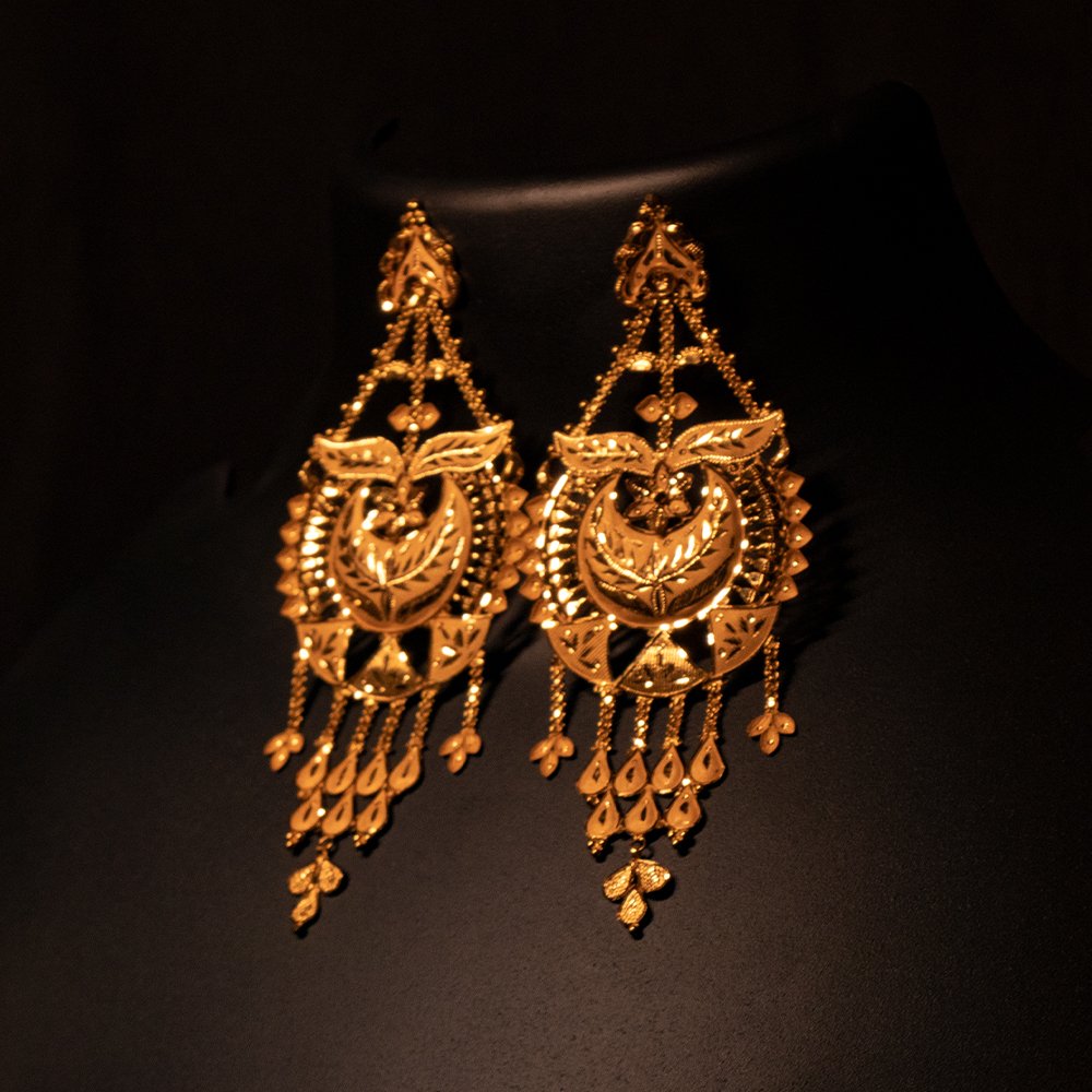 Gold Earrings 2