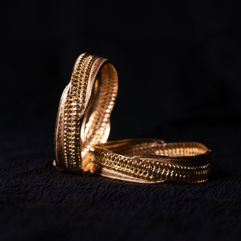 Gold Bangles 7